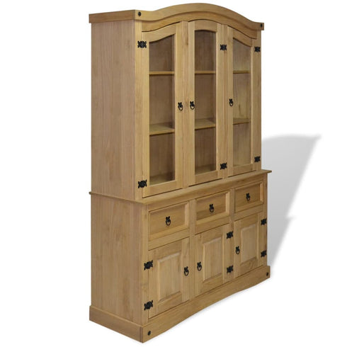 Maison Madeleine -  Buffet & Hutch Mexican Pine Corona Range